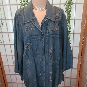 Jm Woman Denim Top
